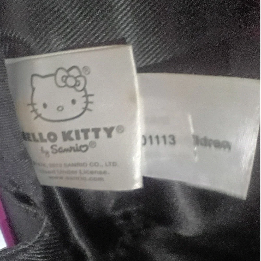 LOUNGEFLY Hello Kitty Pink Ombre Embossed Patent Leather Dome Satchel Bag - NWOT